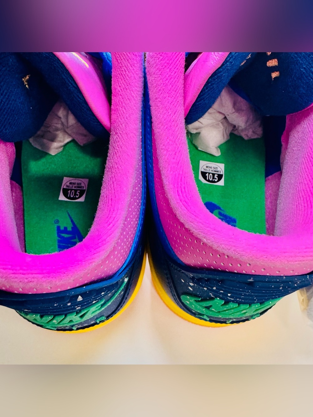 Jordan 3 Retro Brazil IV4871-400 Size 10.5 DS Hangtag + Extra Laces No Box🇧🇷 - Picture 14 of 16